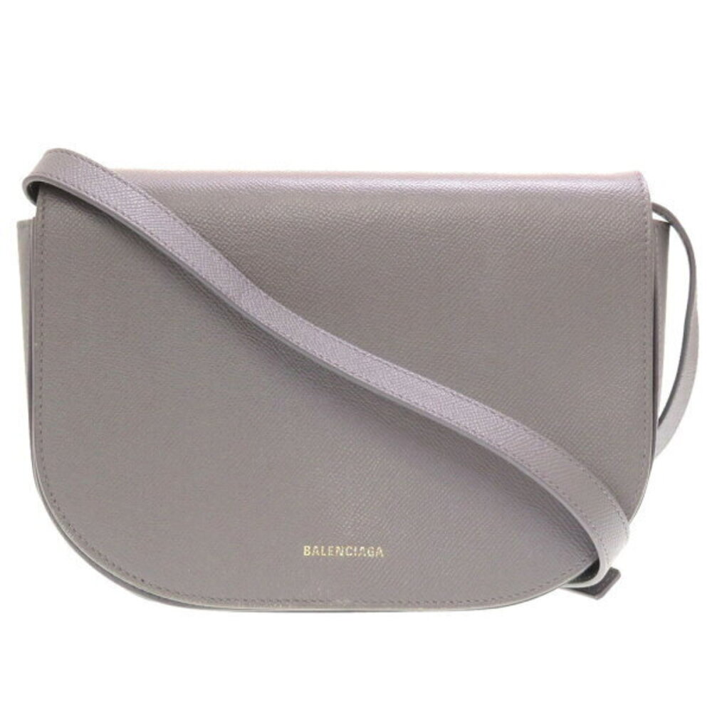 Balenciaga Ville Daypack gray leather shoulder bag